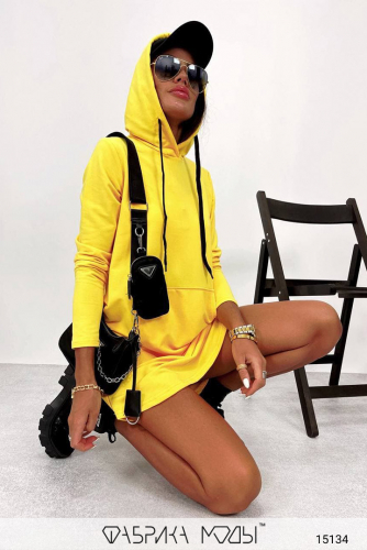 Молодежное платье-худи из двухнити Базовая цена: 1485 р Молодежное платье-худи из двухнити Базовая цена: 1485 р