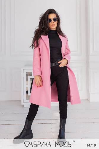 Классическое весеннее пальто-кардиган без подклада Базовая цена: 1785 р Классическое весеннее пальто-кардиган без подклада Базовая цена: 1785 р