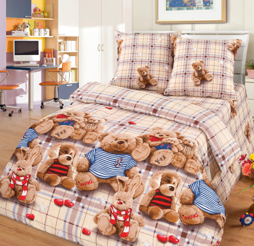 КПБ Поплин, Топтыжки Базовая цена: 1480 р КПБ Поплин, Топтыжки Базовая цена: 1480 р