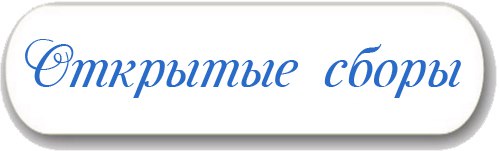 ОТКРЫТЫЕ СБОРЫ ОТКРЫТЫЕ СБОРЫ