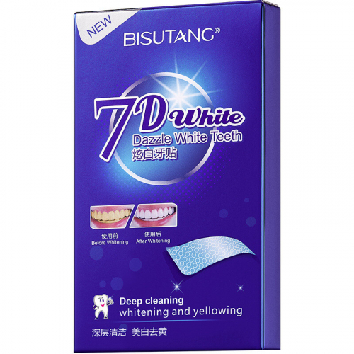 Отбеливающие полоски для зубов Bisutang Базовая цена: 245 р Отбеливающие полоски для зубов Bisutang Базовая цена: 245 р