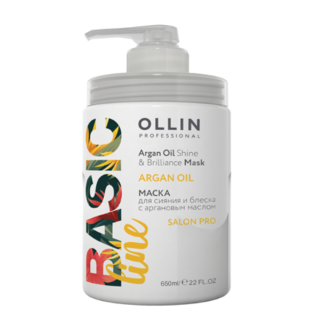 OLLIN BASIC LINE         650/ Argan Oil Shine & Brilliance Ma        -  : 693.00    : OLLIN  