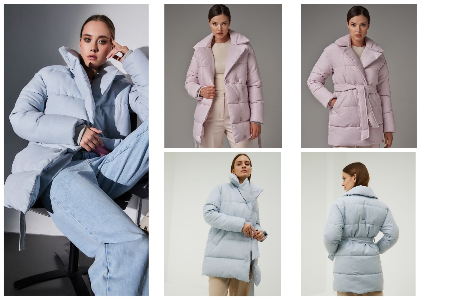 ВЫГОДНАЯ ЦЕНА 5618р опт (было 7990=) Пуховик 82795z в розовом и голубом цвете из матовой ткани с выработкой. Пояс из основной ткани, застежка на пришивные кнопки. ВЫГОДНАЯ ЦЕНА 5618р опт (было 7990=) Пуховик 82795z в розовом и голубом цвете из матовой ткани с выработкой. Пояс из основной ткани, застежка на пришивные кнопки.