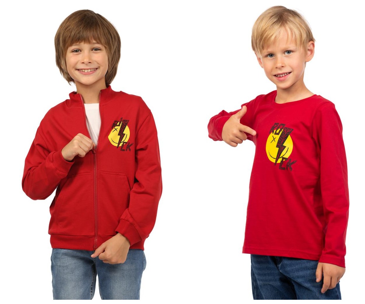 НОВИНКИ для мальчиков! Толстовка и лонгслив с веселым принтом. Отличный комплект в детский сад. НОВИНКИ для мальчиков! Толстовка и лонгслив с веселым принтом. Отличный комплект в детский сад.