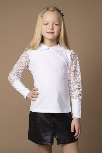 Школьная блузка за 360 руб. Размеры 122-158 Школьная блузка за 360 руб. Размеры 122-158