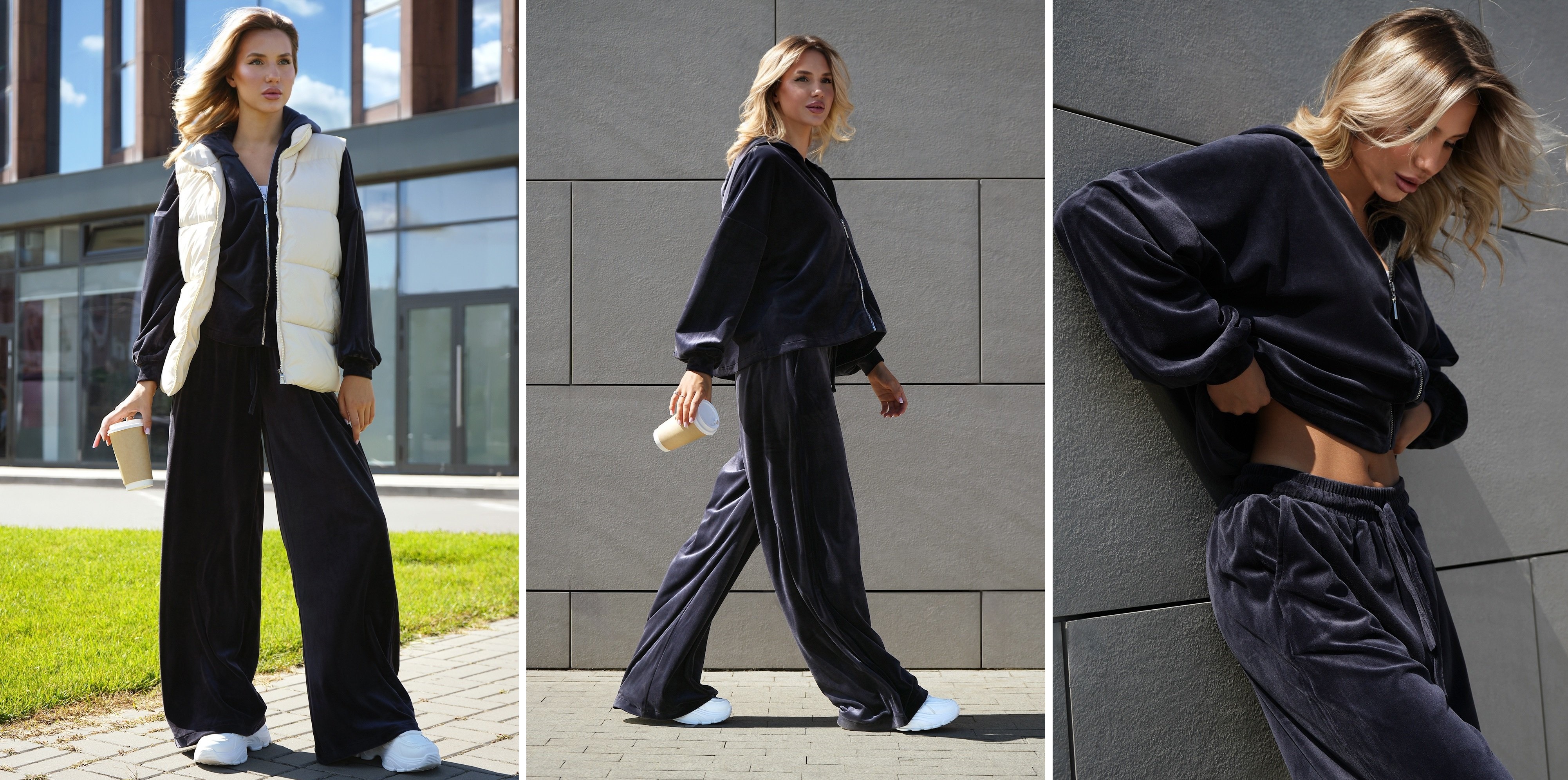 Happy Fox. Новинки! Демисезонный женский костюм с брюками представлен в графитовом цвете. Нежный велюр дарит ощущение мягкости и легкости. Очень рекомендую, сегодня выгуляла свой, с жилеткой прям супер комфортно и мягко! Happy Fox. Новинки! Демисезонный женский костюм с брюками представлен в графитовом цвете. Нежный велюр дарит ощущение мягкости и легкости. Очень рекомендую, сегодня выгуляла свой, с жилеткой прям супер комфортно и мягко!