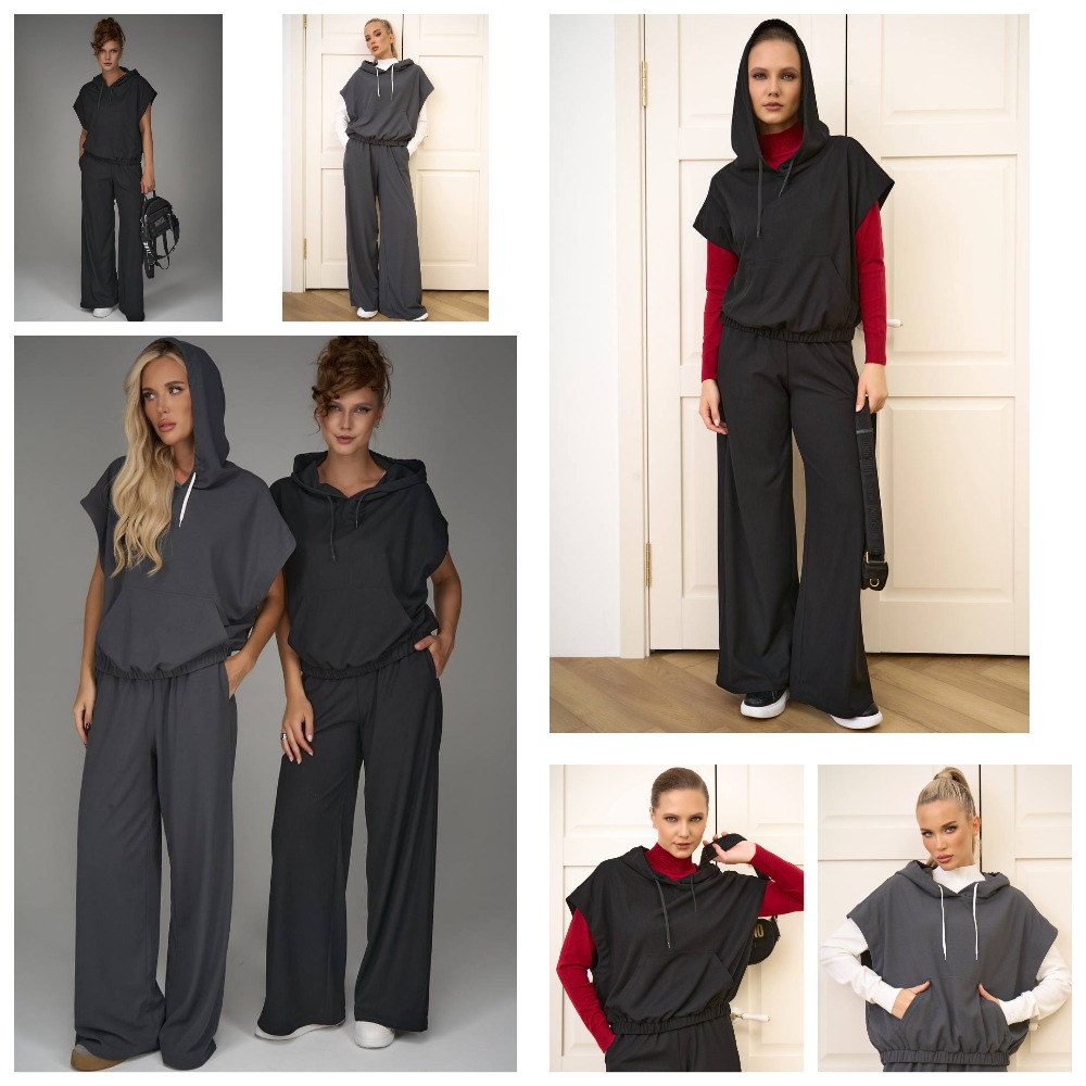 Элегантность + комфорт в одном комплекте. Новый костюм Ингрид — спорт-шик, который Вы захотите носить всегда! Элегантность + комфорт в одном комплекте. Новый костюм Ингрид — спорт-шик, который Вы захотите носить всегда!