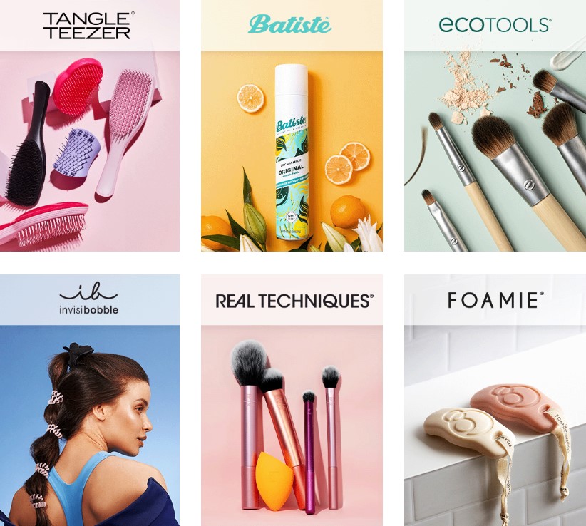 Расчески T@ngle Tееzеr, резинки для волос Invisib0bble, спонжи, кисти для макияжа, бальзам для губ, косметика Q+A, Tree Hut, сухой шампунь Batiste. Оригинал. 4/25 Расчески T@ngle Tееzеr, резинки для волос Invisib0bble, спонжи, кисти для макияжа, бальзам для губ, косметика Q+A, Tree Hut, сухой шампунь Batiste. Оригинал. 4/25