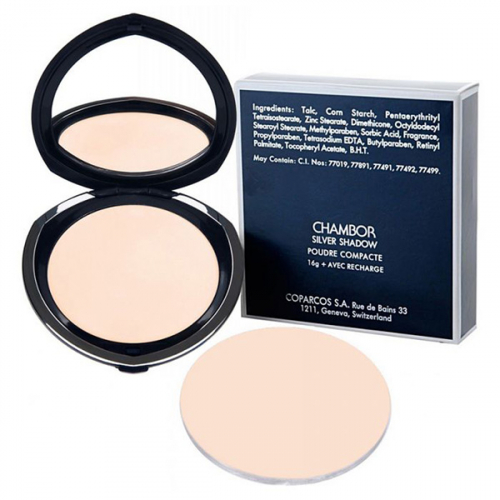 CHAMBOR COMPACT POWDER Компактная пудра с запасным блоком 01 тон СП-цены Базовая цена: 1655.00 р Бренд: CHAMBOR CHAMBOR COMPACT POWDER Компактная пудра с запасным блоком 01 тон СП-цены Базовая цена: 1655.00 р Бренд: CHAMBOR