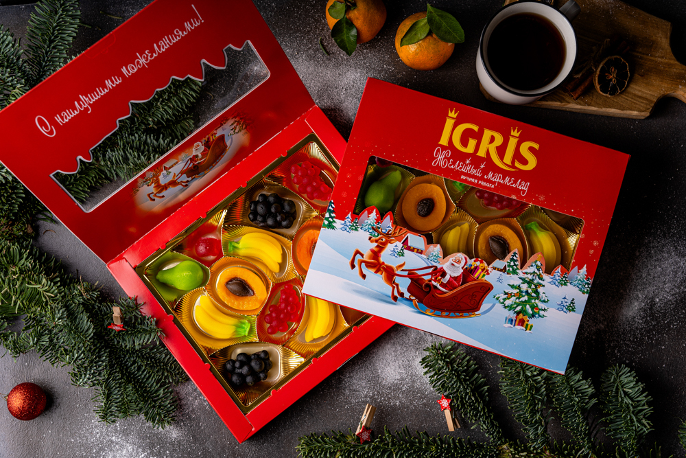 НОВОГОДНЯЯ СЕРИЯ ОТ ИГРИС ОТ 89 РУБ! Igris - 48! Мармелад фруктовый рай - очень вкусно-выбирай! Рахат-лукумы, восточные десерты, пишмание! Подарки с изюминкой! НОВИНКИ! НОВОГОДНЯЯ СЕРИЯ ОТ ИГРИС ОТ 89 РУБ! Igris - 48! Мармелад фруктовый рай - очень вкусно-выбирай! Рахат-лукумы, восточные десерты, пишмание! Подарки с изюминкой! НОВИНКИ!