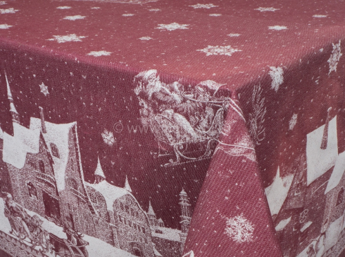 ОБР 1761 Скатерть 170*274 Лапландия цв. бордо ОБР 1761 Скатерть 170*274 Лапландия цв. бордо
