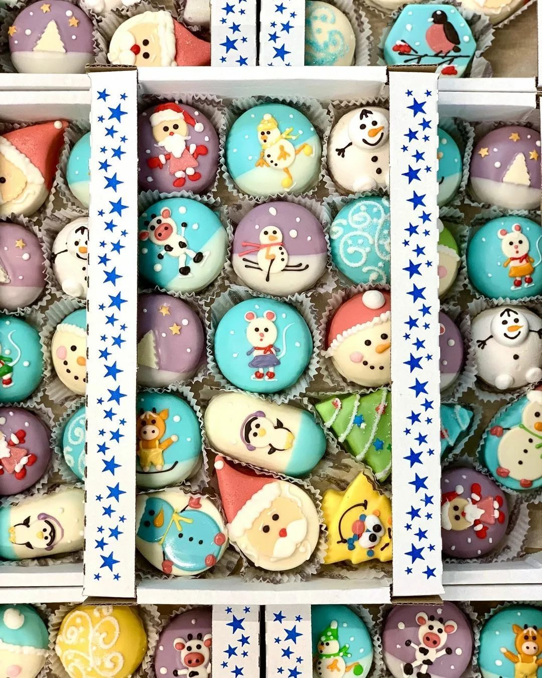 Новогодние пироженки Виланки Новогодние пироженки Виланки