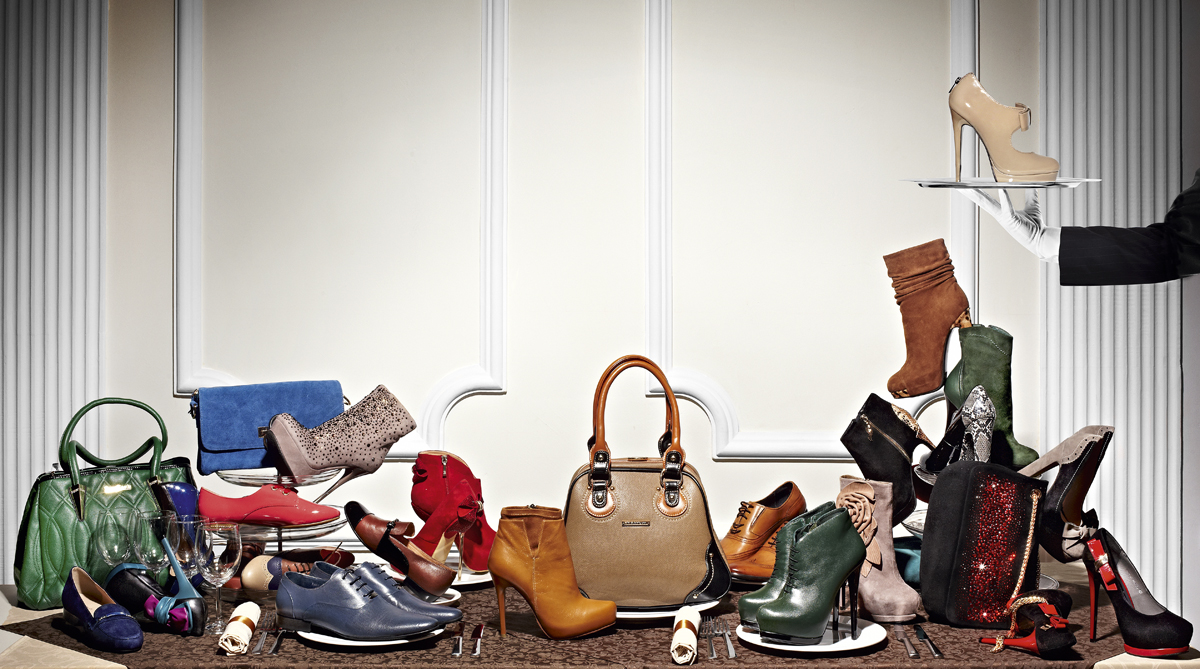 Реклама обуви и сумок