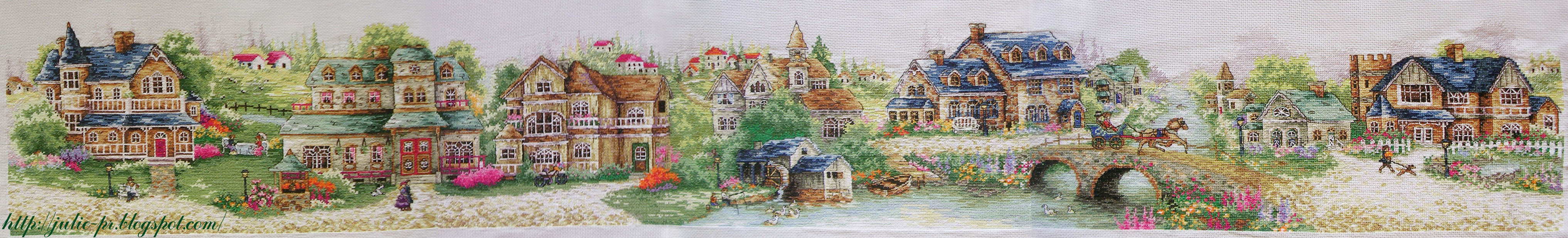 Village green вышивка наборы Village green вышивка наборы