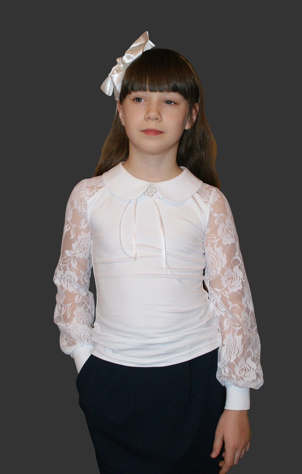 Блузки 2015 Белые