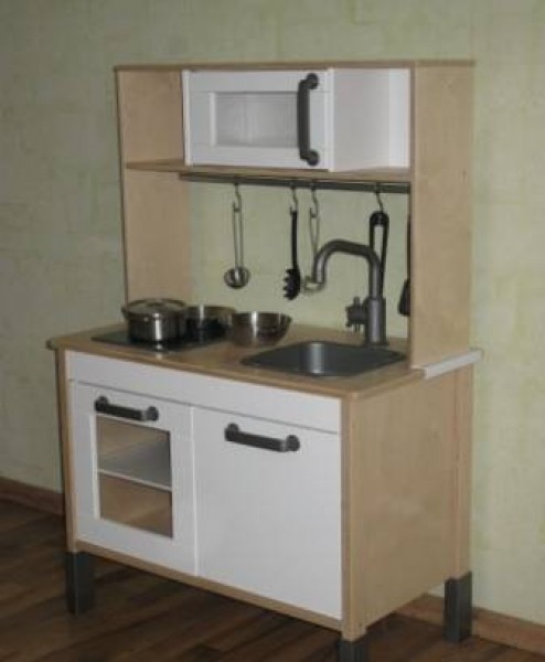 Детская кухня своими руками из икеа