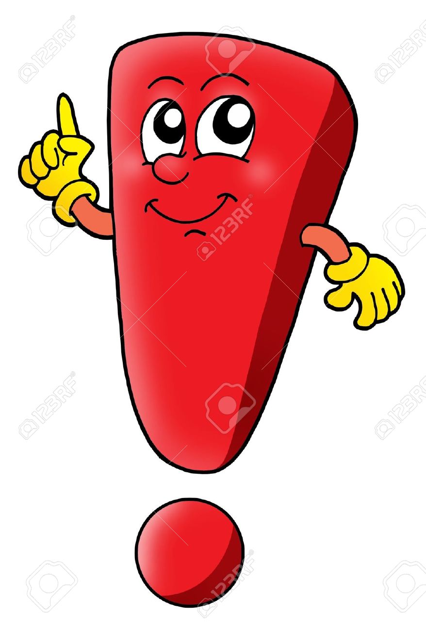 red exclamation mark clipart - photo #30