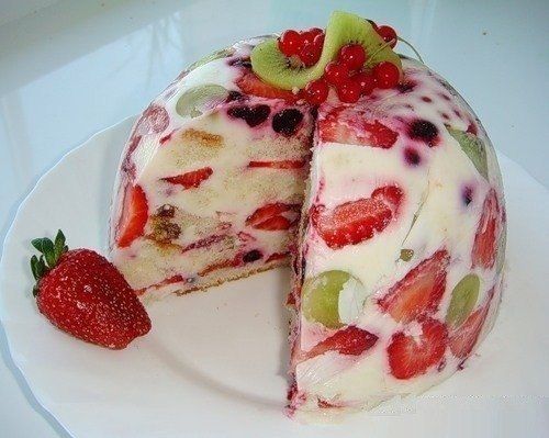 Тортик с фруктами 

Ингредиенты:...