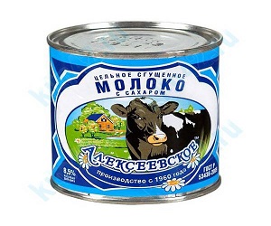 Сгущенное молоко «Алексеевское» –...