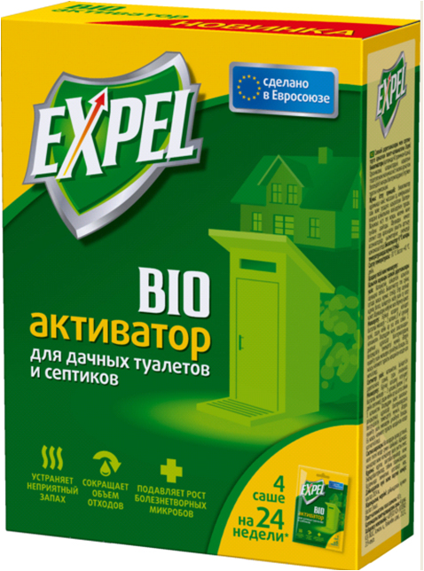 Сбор до 15.08. Bio*активаторы Ex*pel, для дачных туалетов, септиков, выгребных ям, канализационных труб, а также препарат для быстрого созревания компоста-13 сбор.