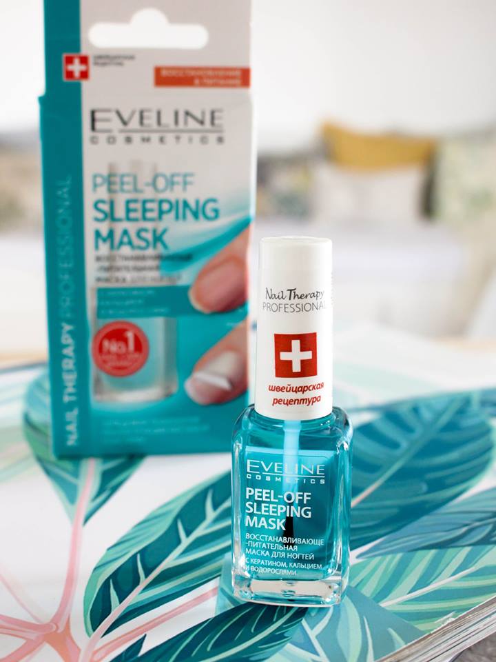 Пока вы спите, восстанавливающе-питательная маска для ногтей Peel-of sleeping mask с кератином, кальцием и водорослями из серии Nail Therapy Professional, прекрасно работает! Может ли такое средство вам быть интересно?