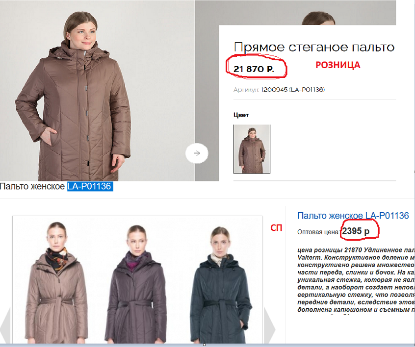 Верхняя Одежда Купить В Розницу