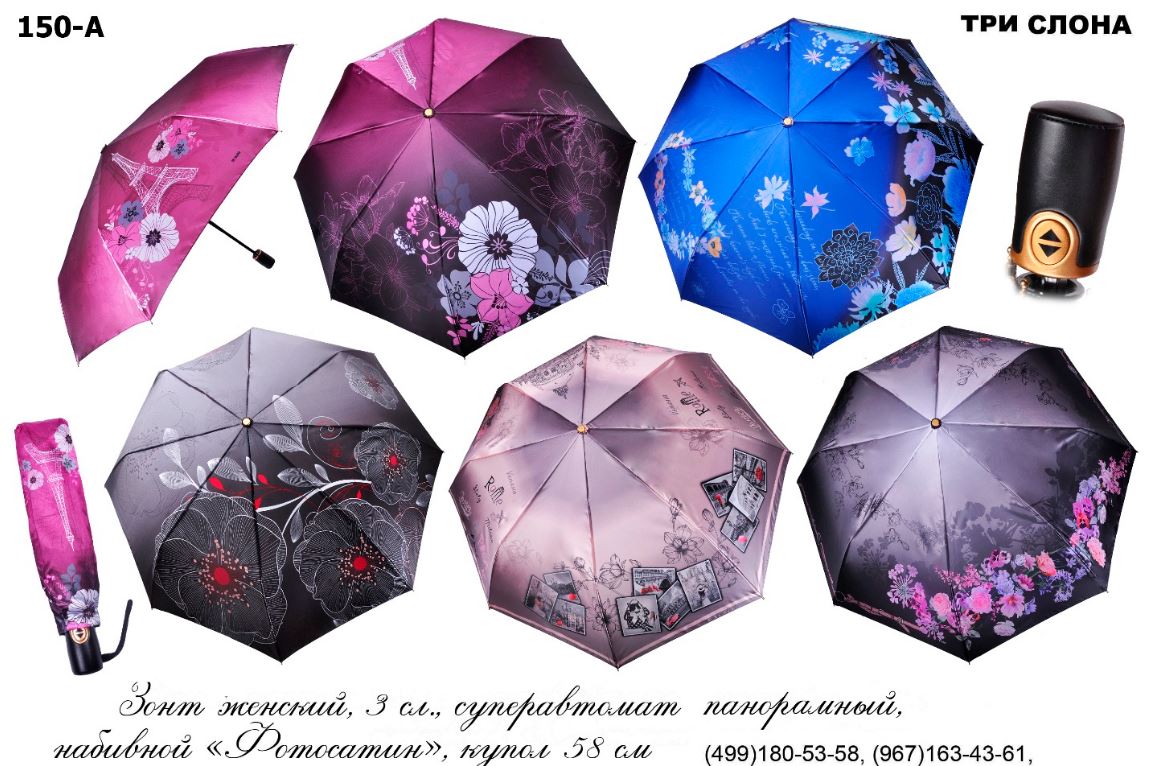 Сбор заказов. Японские зонты Тр*и Сл*она. Высококачественные и стильные. Готовим подарки к праздникам