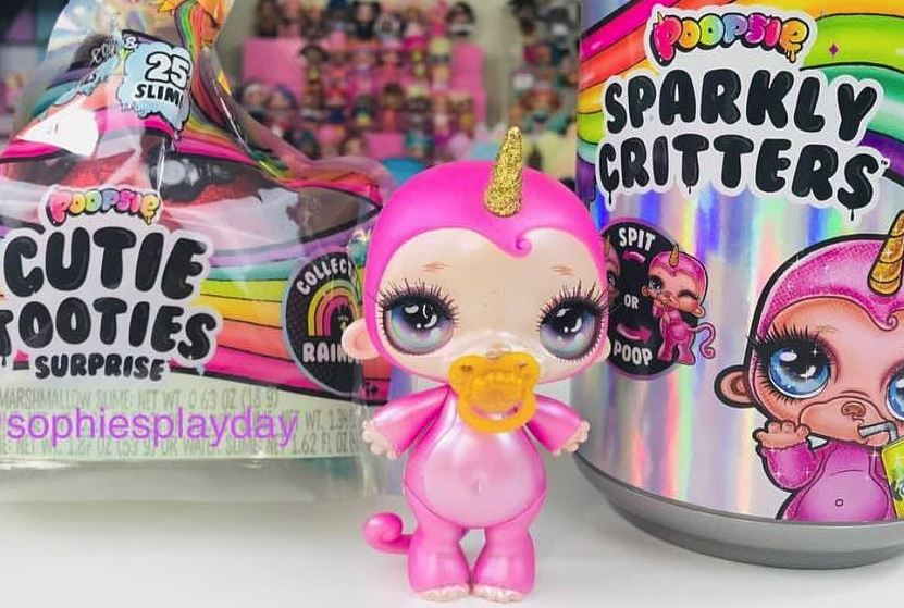  .    LOL - Poopsie Sparkly Critters. !   2 .