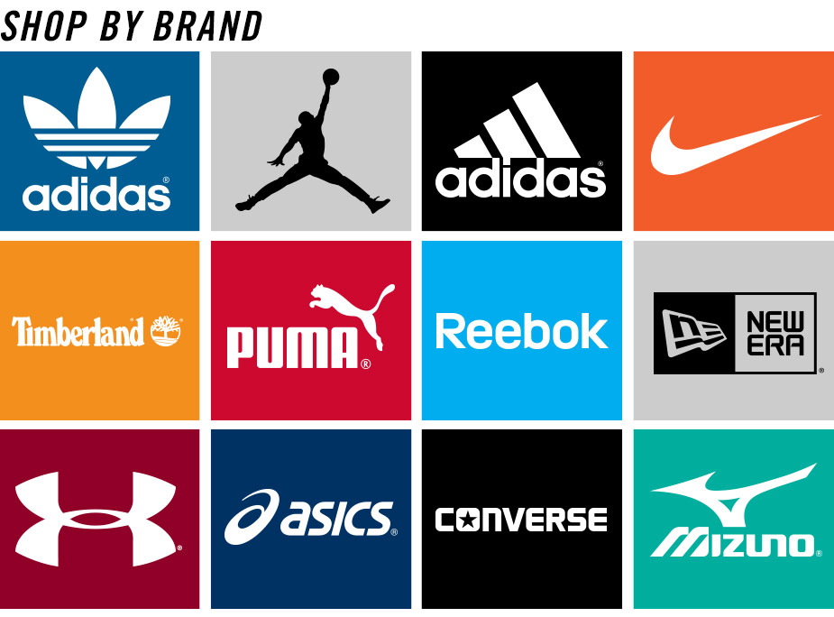 Спортивных брендов одежды
