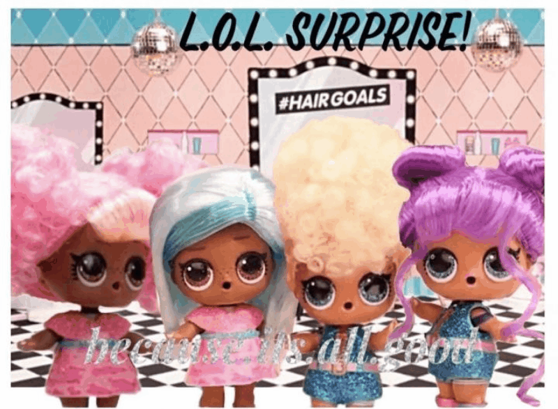  . - L0L Hairgoals.    L0L Under Wraps -   . Baby-Born  Zapf - ..  -  Smoby. Ready2Robot - "Lol" -  .  !  8/19