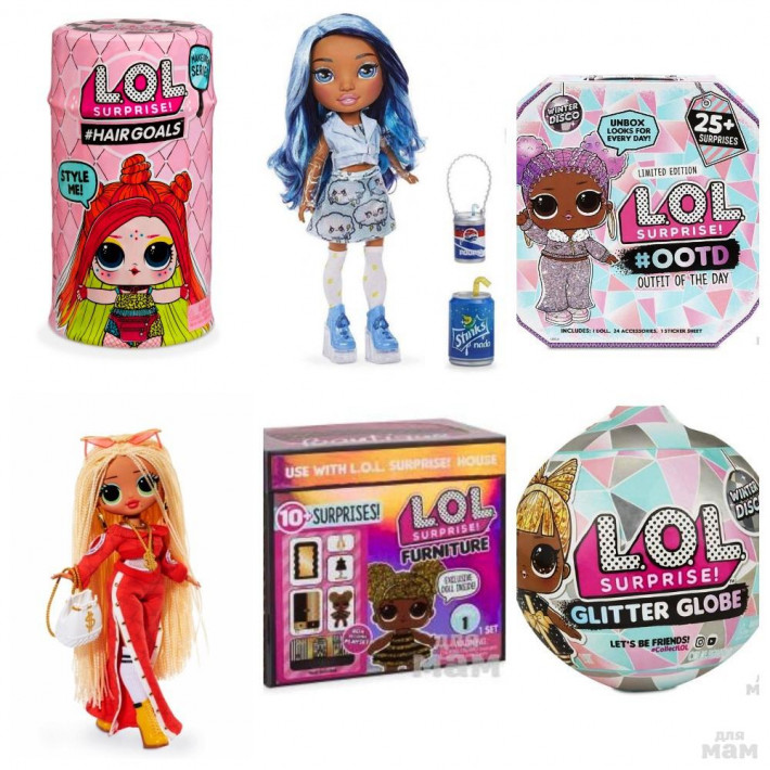  .   LOL Surprise Hairgoals Makeover 2 , L0L Decoder, Poopsie Surprise Unicorn  . - . .   - 0MG, Winter Disco  .. 20/19