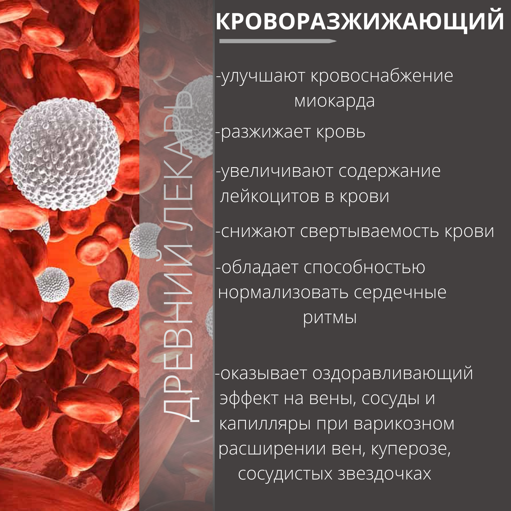 Список кроверазжижающих препаратов