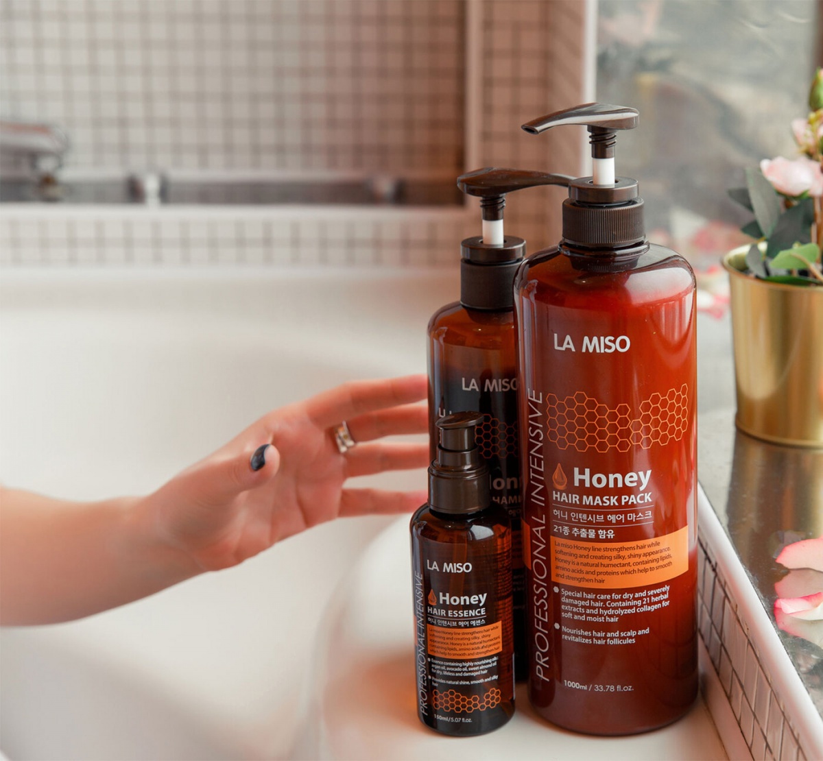  -50%!! LA MISO Professional Intensive Honey    ()!       ,  - !   . -    ! 