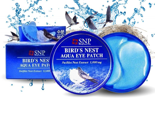  290!...     SNP Bird&#8217;s Nest Aqua Eye Patch, 60  