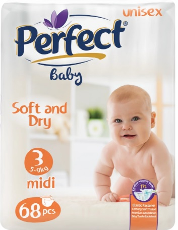 768 !  Perfect baby Midi (3) 4-9 kg 68  