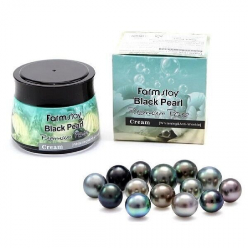    FarmStay Black Pearl Premium Pore Cream 70g.          : 465 