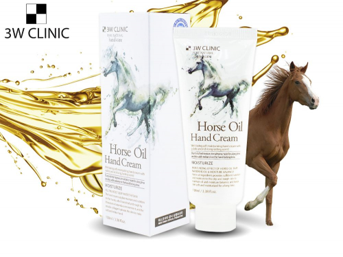     c   3W Moisturizing Horse Oil Hand Cream, 100 ml