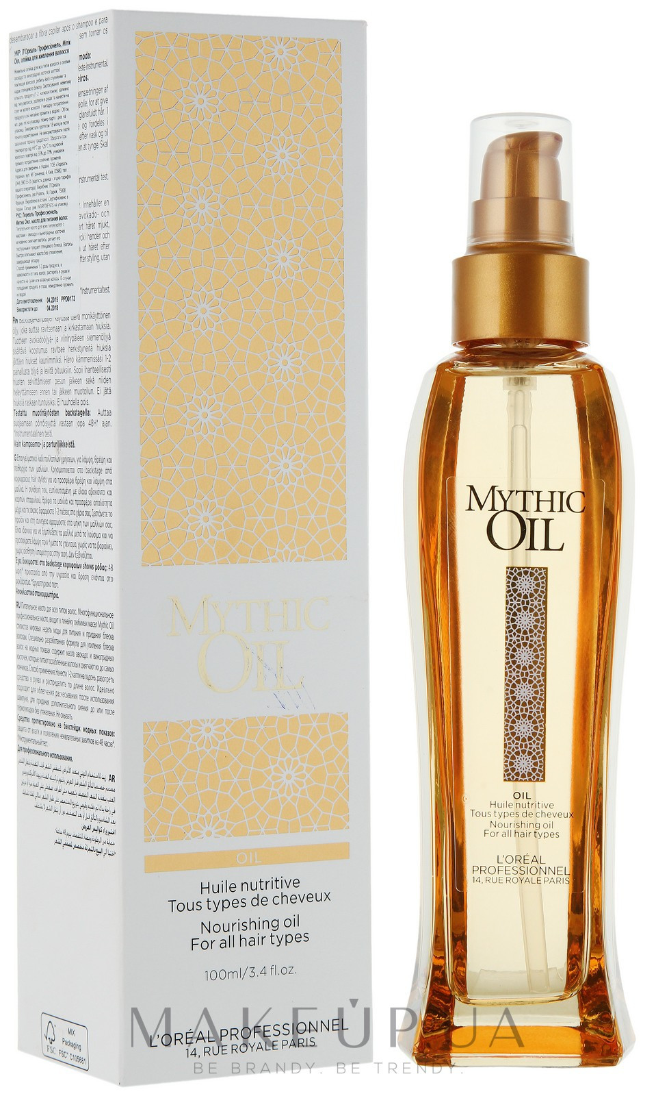  L`Oreal Professionnel Mythic Oil Nourishing Oil for all hair types 100  1239,00+13%   1 