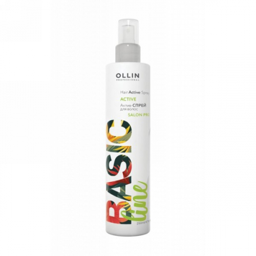 OLLIN BASIC LINE -   250/ Hair Active Spray        -  : 398.00    : OLLIN  
