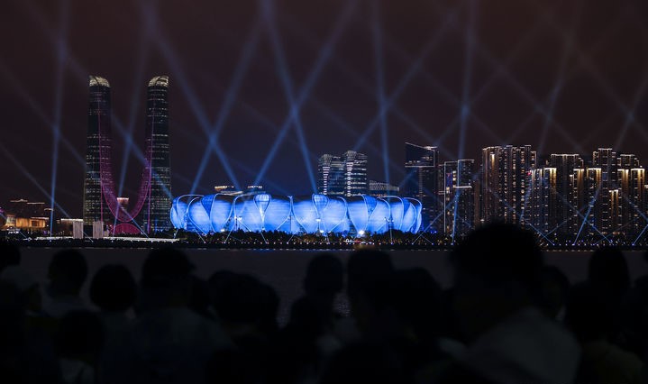 Hangzhou AG emphasizes green, high-tech; opening ceremony fireworks will also be 'digital'