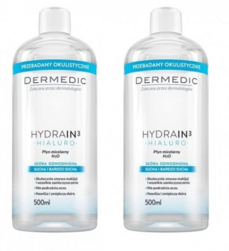 Dermedic hydrain 3 hialuro   2x500ml        -  : 819.00    : Dermedic  