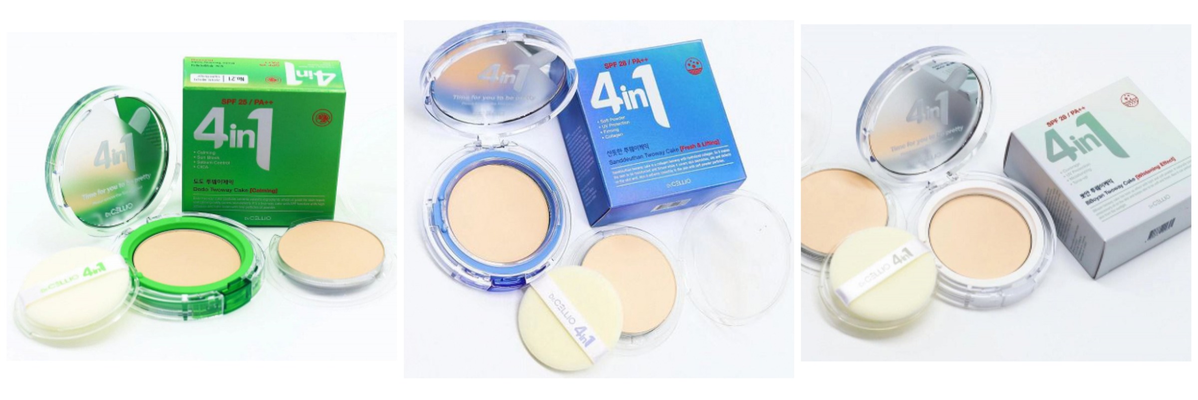   ! -  ! - 4 In1 Twoway Cake SPF 28/PA++ -       !   ,  ,  ,  ,   !  620 !!!