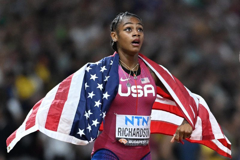 'Marijuana Controversy' US Track and Field Star Richardson Challenges First Gold Medal in Paris