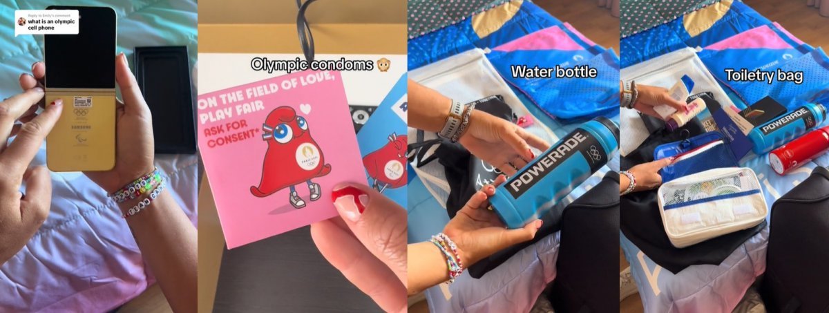 From condoms to Z Flip editions Paris Olympics athletes&#8217; gift bags &#8216;eye-catching&#8217;