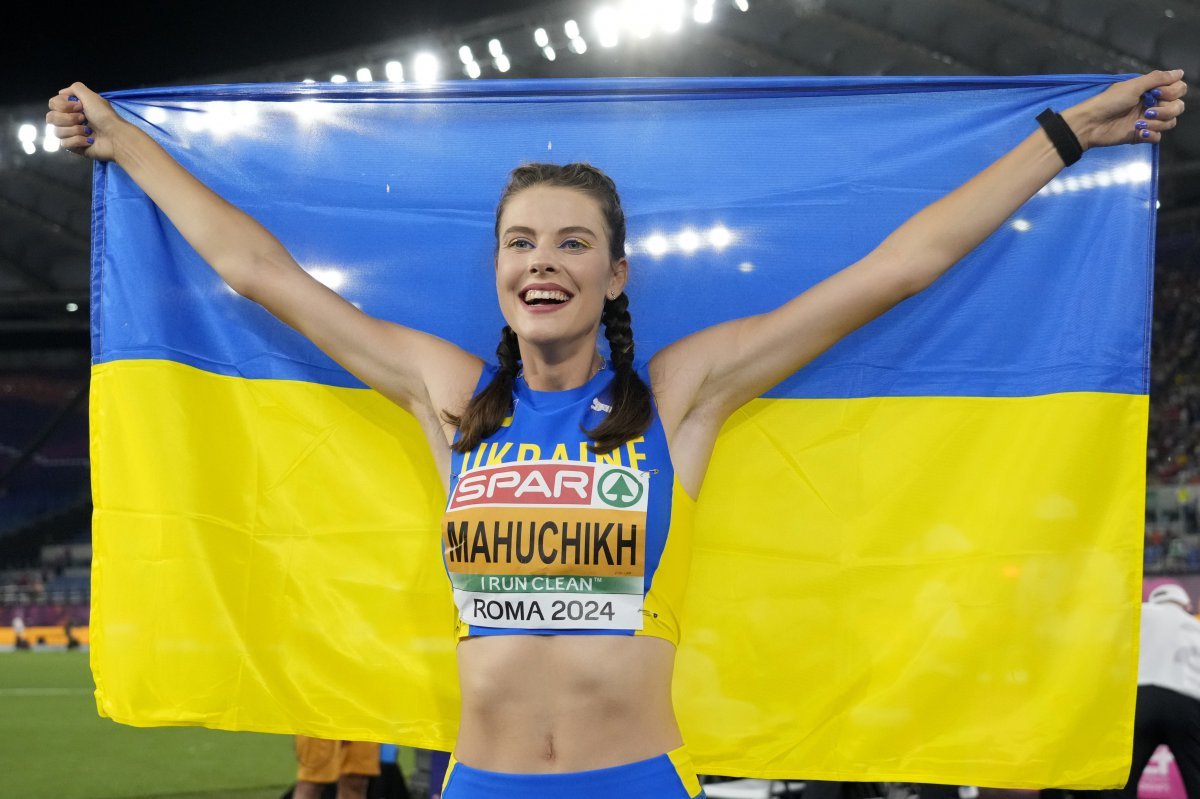 'New World High Jump Holder' Mahuchik "I'm Running for Ukraine"