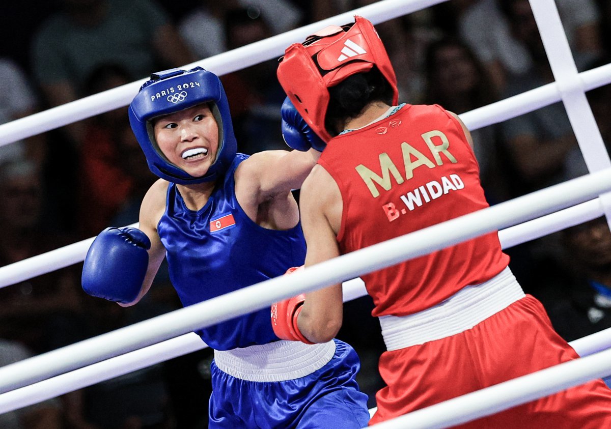 Boxing Bang Cheol-mi advances to semifinals in 54kg class North Korea secures 3rd medal