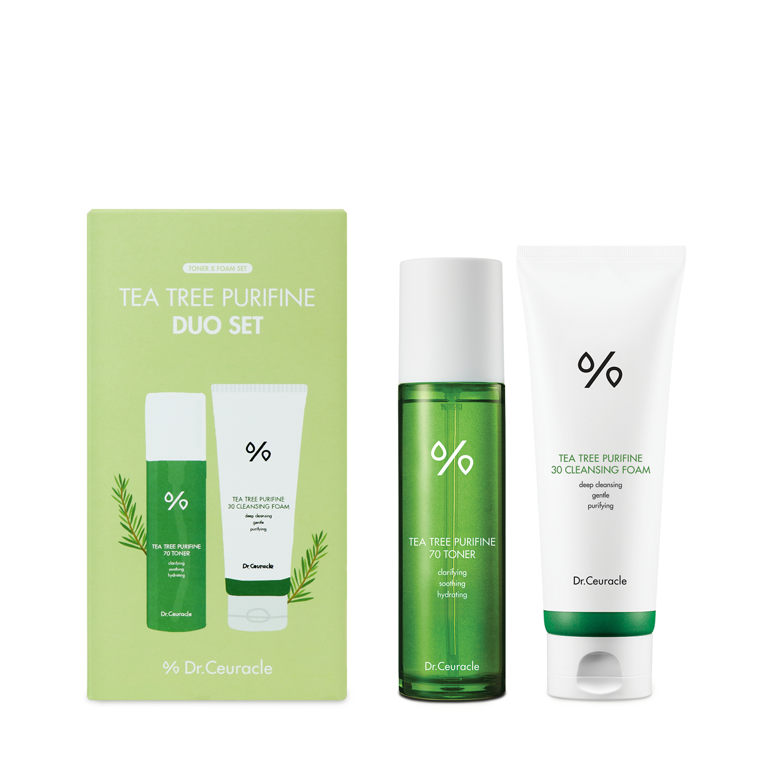       DR.CEURACLE   ! --- TEA TREE PURIFINE DUO SET   2000  6000  ! ---    !  !
