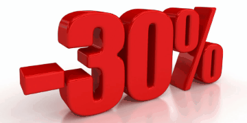     !!!!  -30%    !!!! 