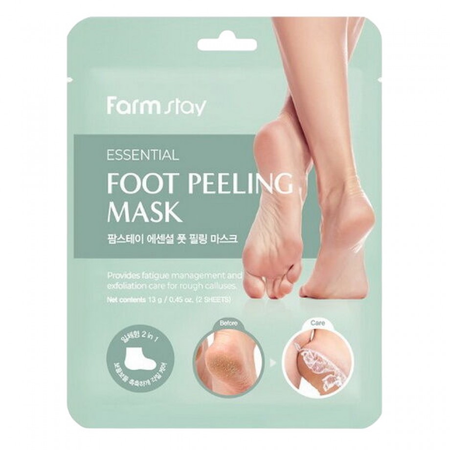 -   Farmstay Essential Foot Peeling Mask Farm Stay!   217!  - 400-600!   ,    ,  , !     !