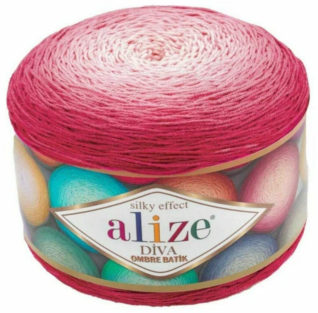  !  Alize Diva Ombre Batik, 7367 .  100%  ,  250    875 .           .   , .